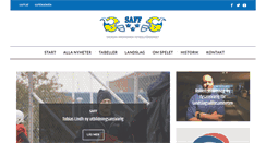 Desktop Screenshot of amerikanskfotboll.com